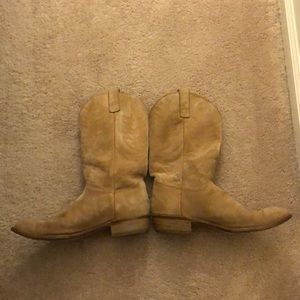 Men’s Leather Cowboy Boots